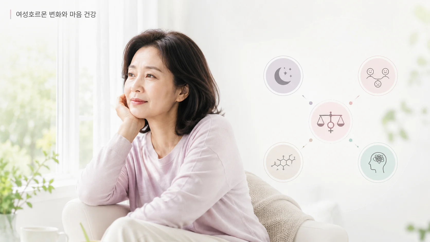 갱년기에는 수면 부족과 피로 누적은 예민함과 무기력감을 더 크게 느끼게 할 수 있습니다.(칼럼 이해를 돕기 위한 AI 생성 이미지)