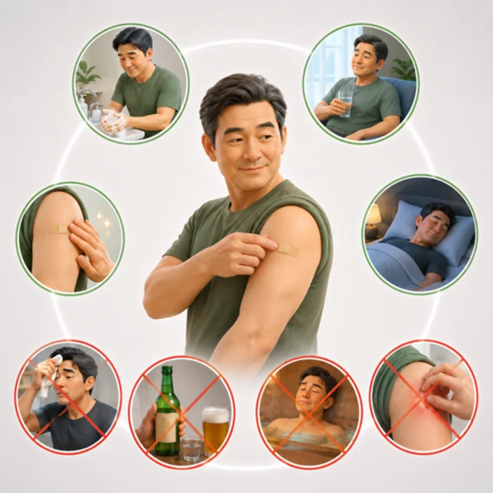 대상포진 예방접종과 신경통 위험 감소 관련 설명 이미지