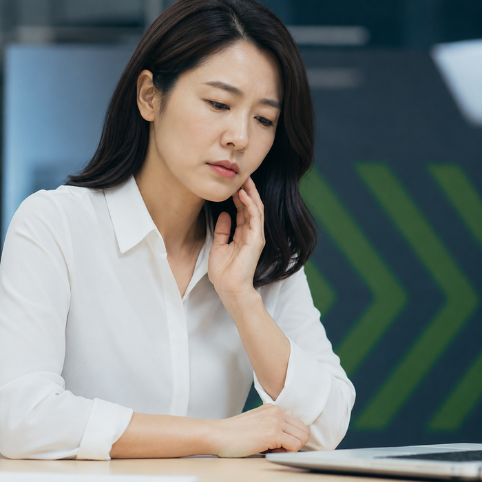 턱관절 구조와 움직임을 설명하는 일러스트 이미지