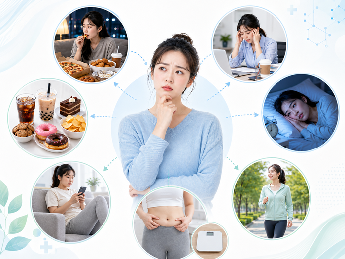 위고비의 작용 원리를 설명하는 다이어그램