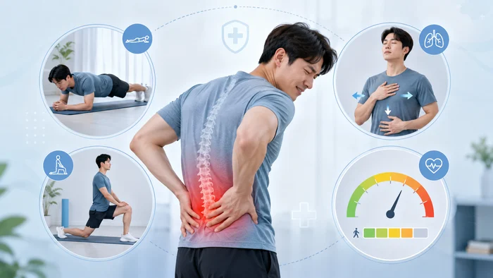 운동해도 허리가 계속 아픈 이유? 허리 통증 운동 실수 6가지