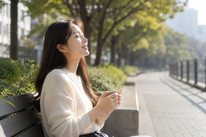 HSP의 생활 관리와 회복 루틴을 상징하는 이미지
