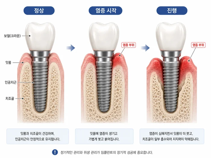 임플란트재식립, 다시 심기 전 반드시 원인을 확인해야 하는 이유