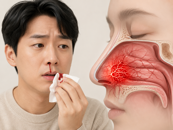 잦은 코피, 반복 출혈의 원인과 점막 관리법