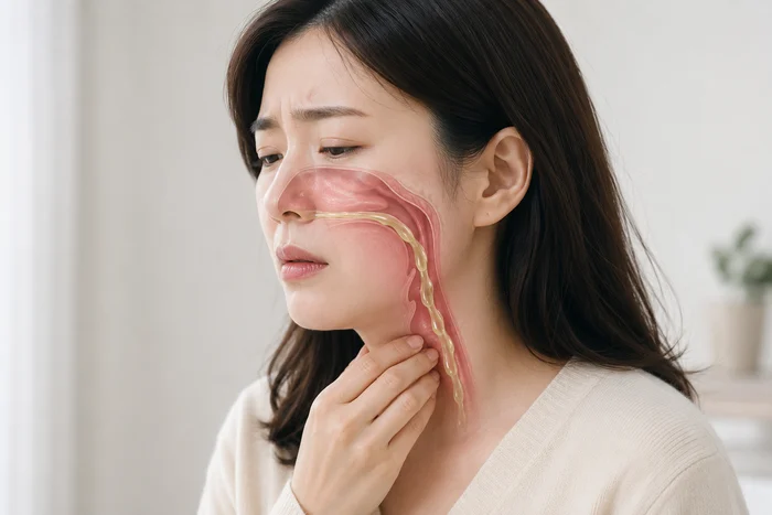 콧물 목넘김이 계속된다면 후비루를 의심해봐야 하는 이유