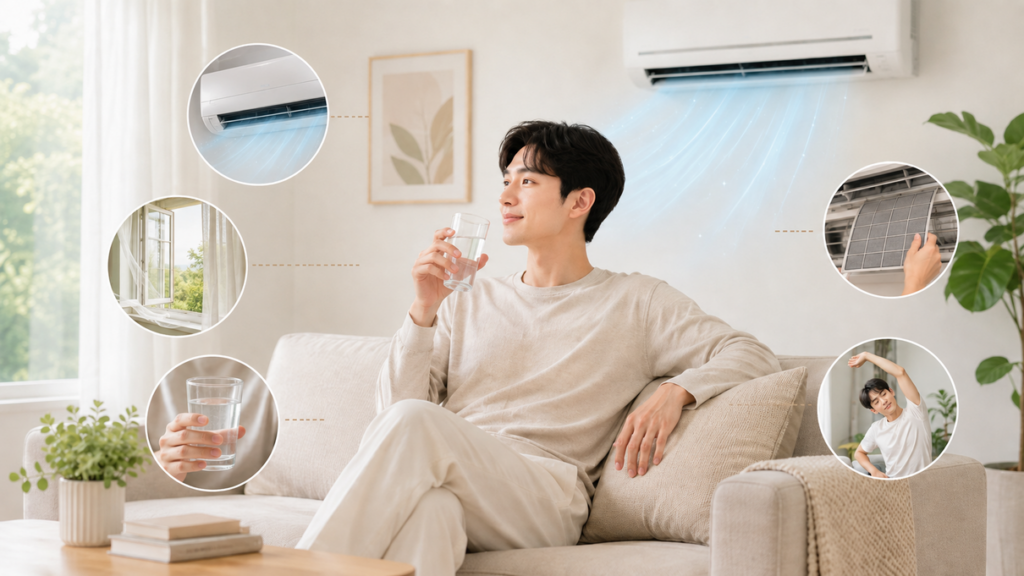 air-conditioner-ventilation-summer-health