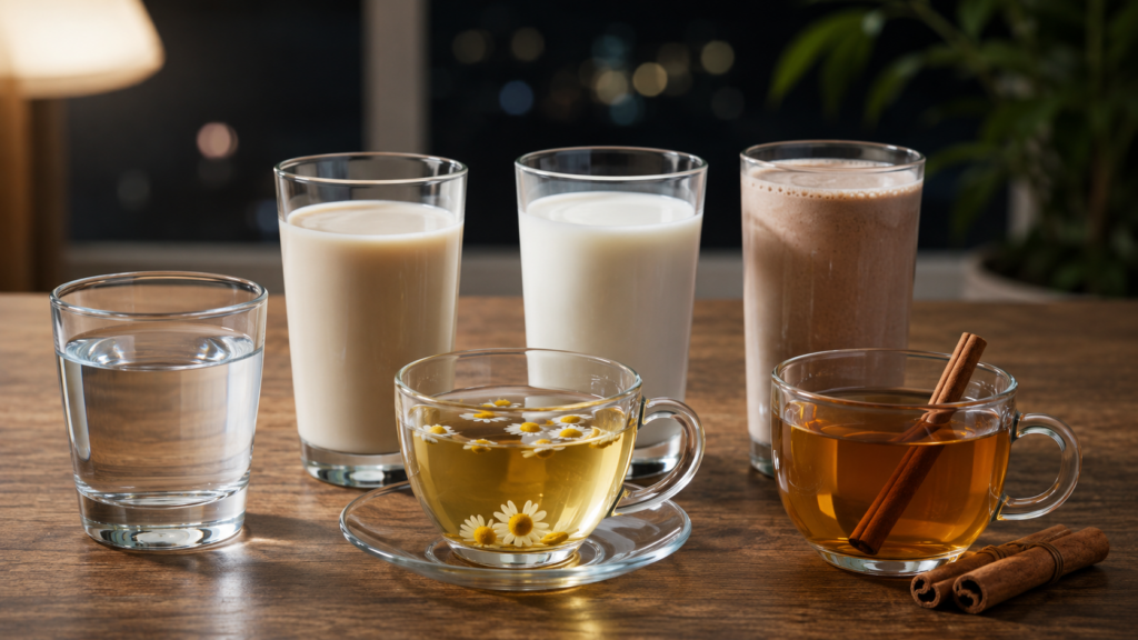 밤에 마셔도 괜찮은 혈당 관리 음료 6가지…두유·우유·물 고르는 법