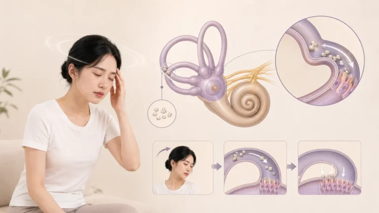 [어지럼증 감별 2편] 이석증 검사는 어떻게 할까? 자세 변화와 안진으로 확인하는 방법