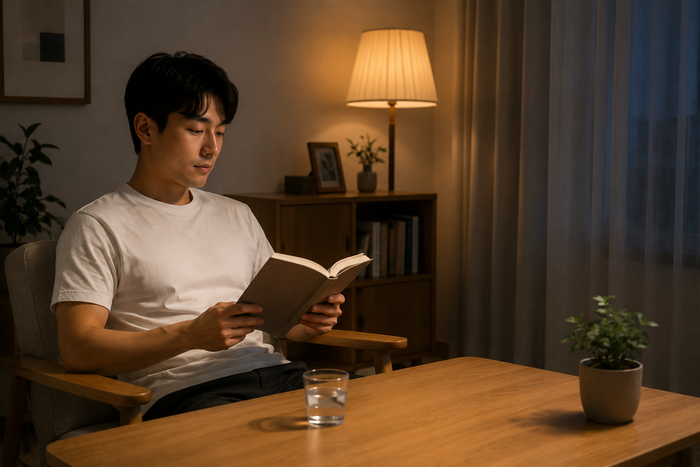 디지털 디톡스를 통해 뇌가 회복하는 과정을 설명하는 이미지