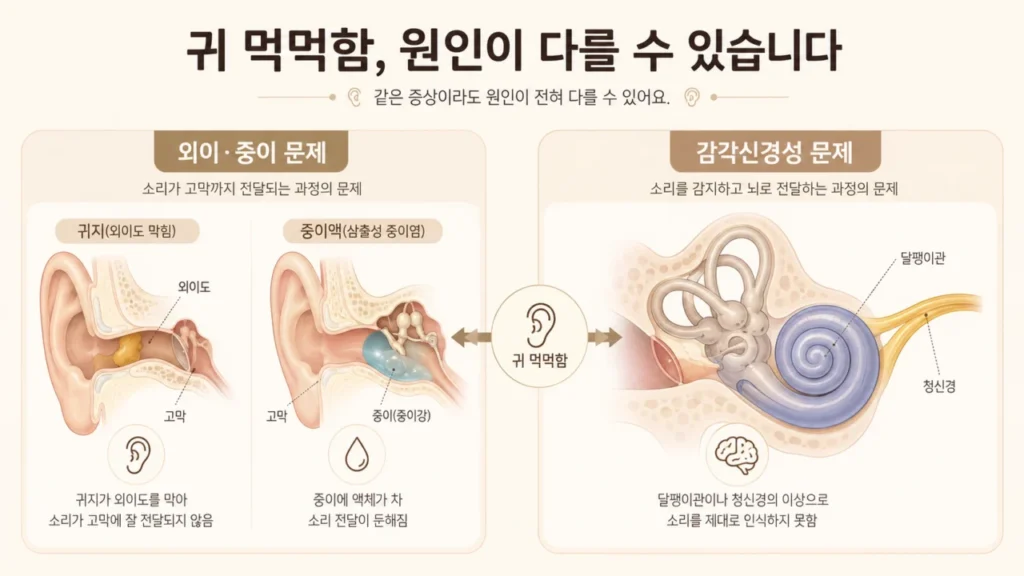 [귀가 하는 말 3편] 돌발성 난청은 어떻게 알아차릴까? 한쪽 귀가 갑자기 먹먹하고 잘 안 들린다면