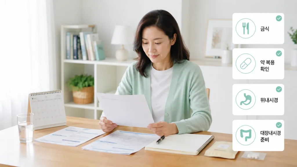 건강검진은 어떻게 준비할까요? 금식·내시경·약 복용과 결과 확인