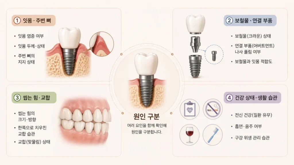 [임플란트 순서 9편] 임플란트재식립, 왜 다시 심기 전에 실패 원인부터 확인해야 할까?
