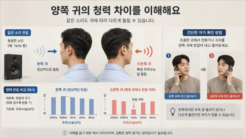 [귀가 하는 말 4편] 돌발성난청 검사는 어떻게 진행될까? 갑자기 한쪽 귀가 먹먹하다면