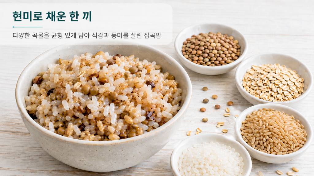 lentil-oat-brown-rice-multigrain-bowl-healthy-meal