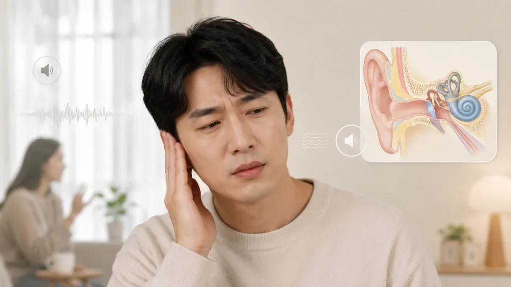 [어지럼증 감별 3편] 메니에르병은 어떤 증상이 나타날까? 어지럼증·이명·귀 먹먹함의 특징