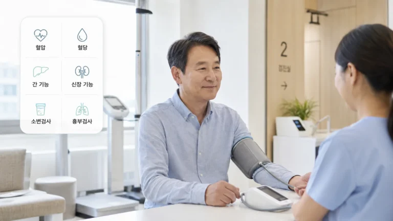 [건강검진 가이드 2편] 국가건강검진은 무엇을 검사할까요? 대상자·검사항목·금식 기준