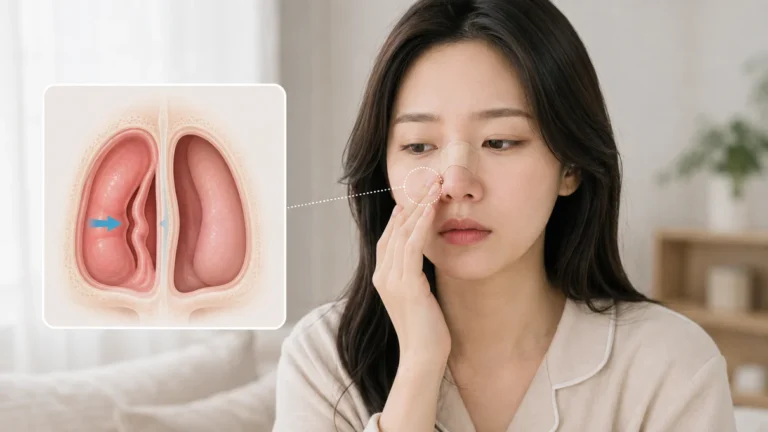 [코막힘 원인 탐구 4편]코 성형 후 코막힘은 왜 생길까? 점막 부종과 비밸브·비중격의 차이