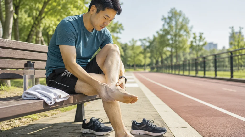 runner-recovery-heel-pain-realphoto