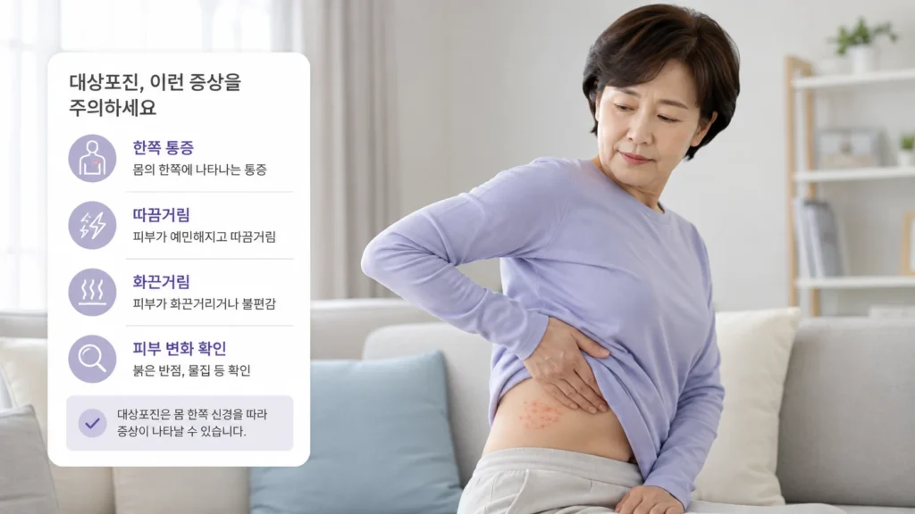 [대상포진, 증상부터 치료와 회복까지 #1]대상포진 초기증상은 어떻게 나타날까요? 72시간 치료와 예방접종 기준