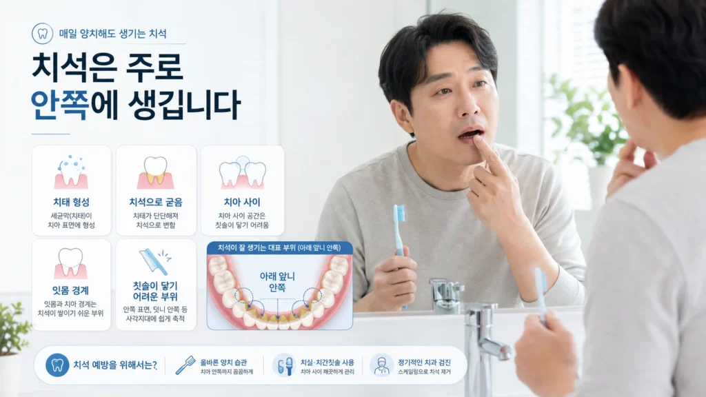 양치질을 해도 치석이 생기는 이유는? 스케일링과 잇몸 관리 방법을 알아봅니다