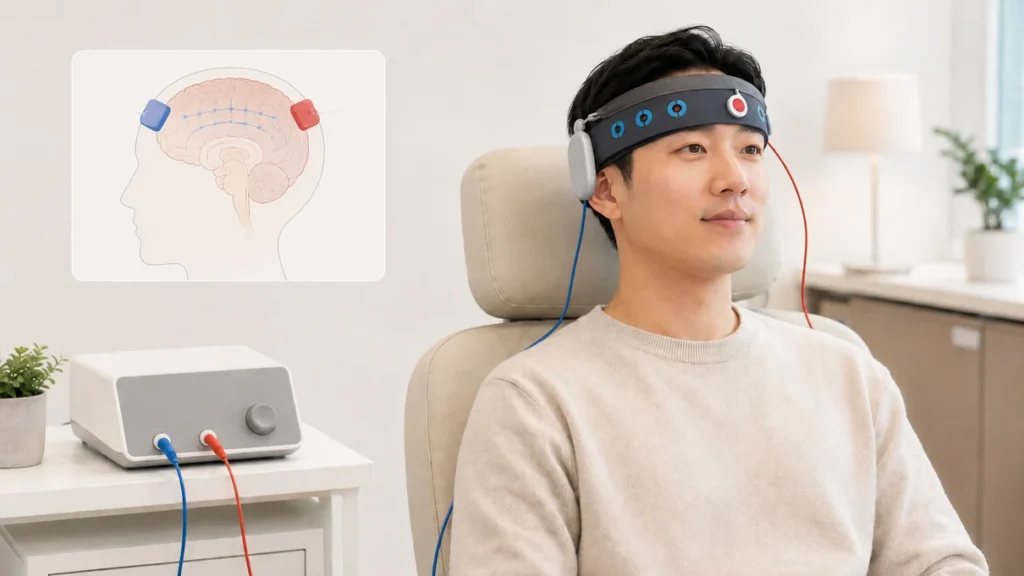 [수면 문제 시리즈 1편] tDCS 치료는 우울증에 어떻게 활용될까? 원리와 치료 근거