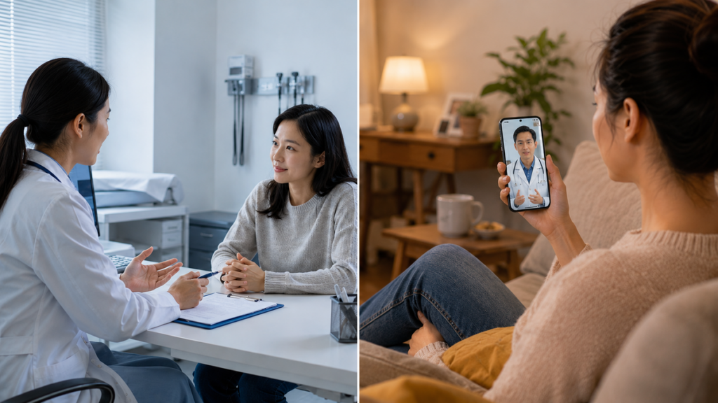 telemedicine-first-visit-followup-infographic