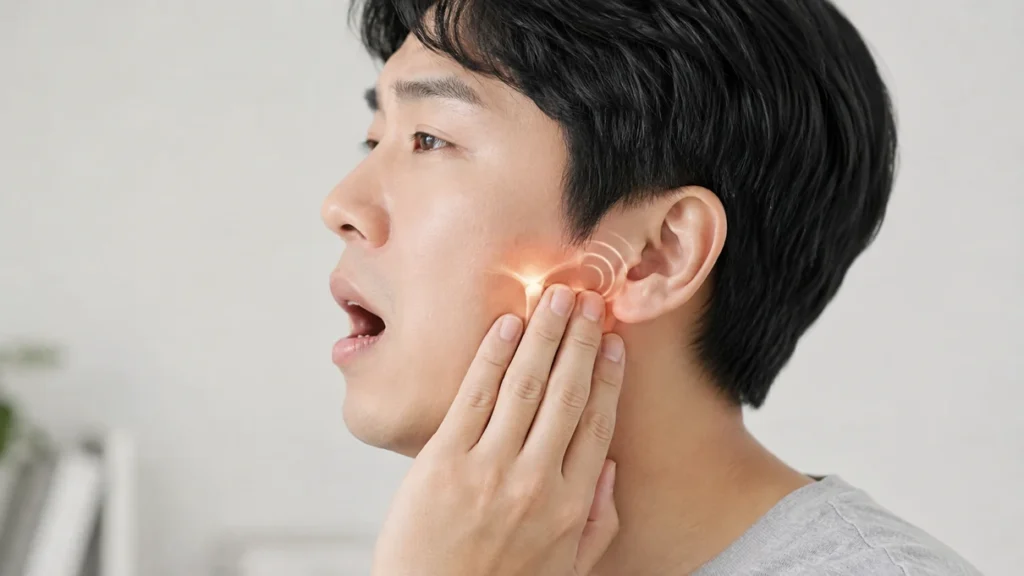 턱에서 딱 소리, 턱관절장애 신호일까요?