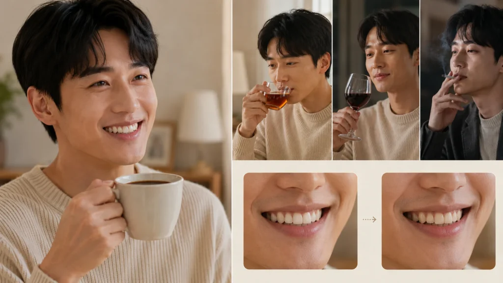tooth-recoloring-coffee-smoking