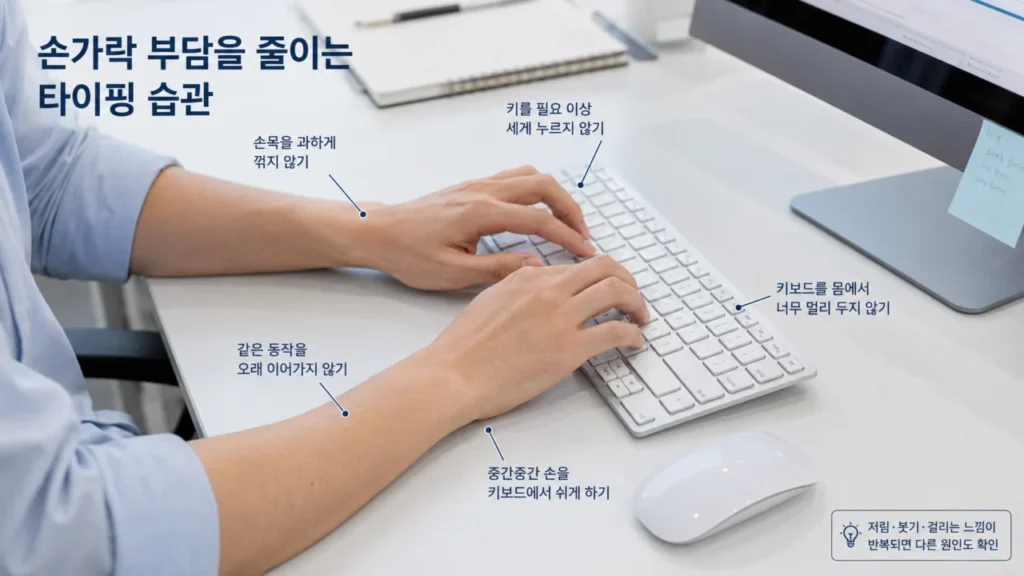 typing-finger-pain-keyboard-posture-guide