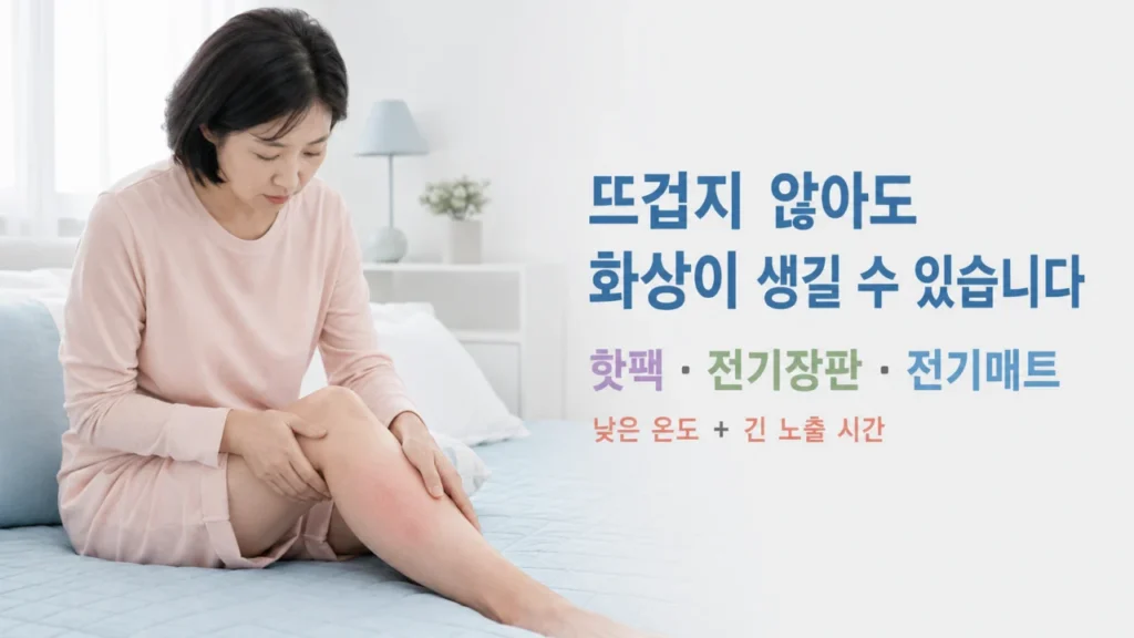 [화상 치료와 관리 3편] 화상병원은 언제 가야 할까? 화상치료 방법과 회복 과정