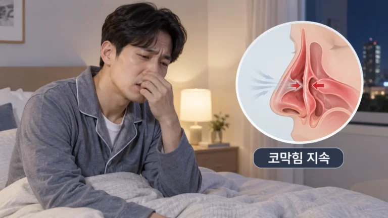 만성 비염 수술은 언제 필요할까? 약을 써도 코막힘이 계속될 때