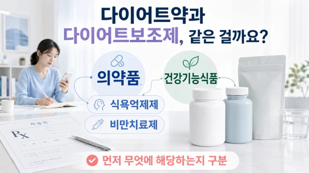 [요요와 체중변화 원인 3편] 다이어트약 먹기 전 알아둘 식욕억제제·다이어트보조제 차이