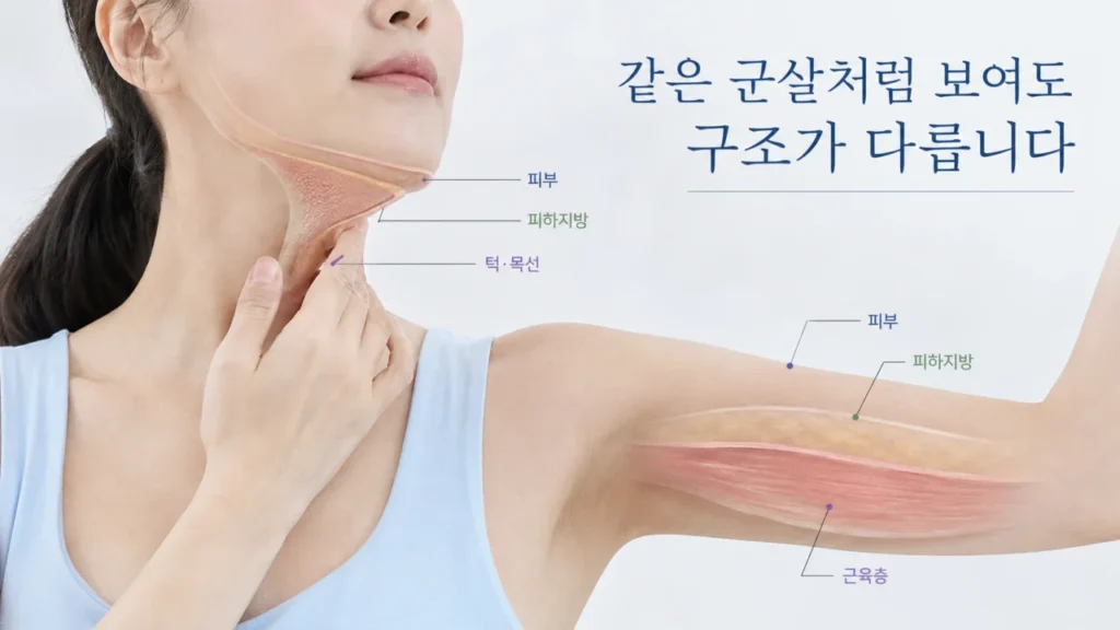 double-chin-arm-fat-anatomy