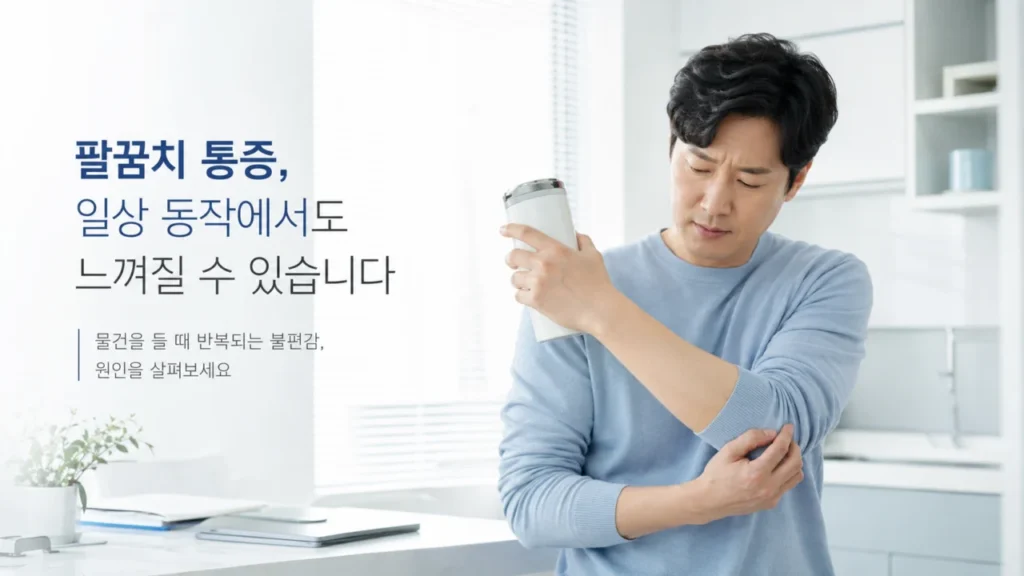 [팔꿈치 통증 원인과 치료 1편] 물건을 들 때 팔꿈치가 아픈 이유는? 통증 위치별 원인