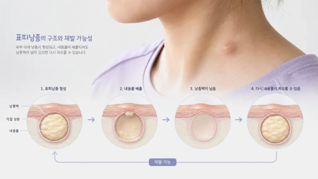 epidermal-cyst-recurrence-mechanism