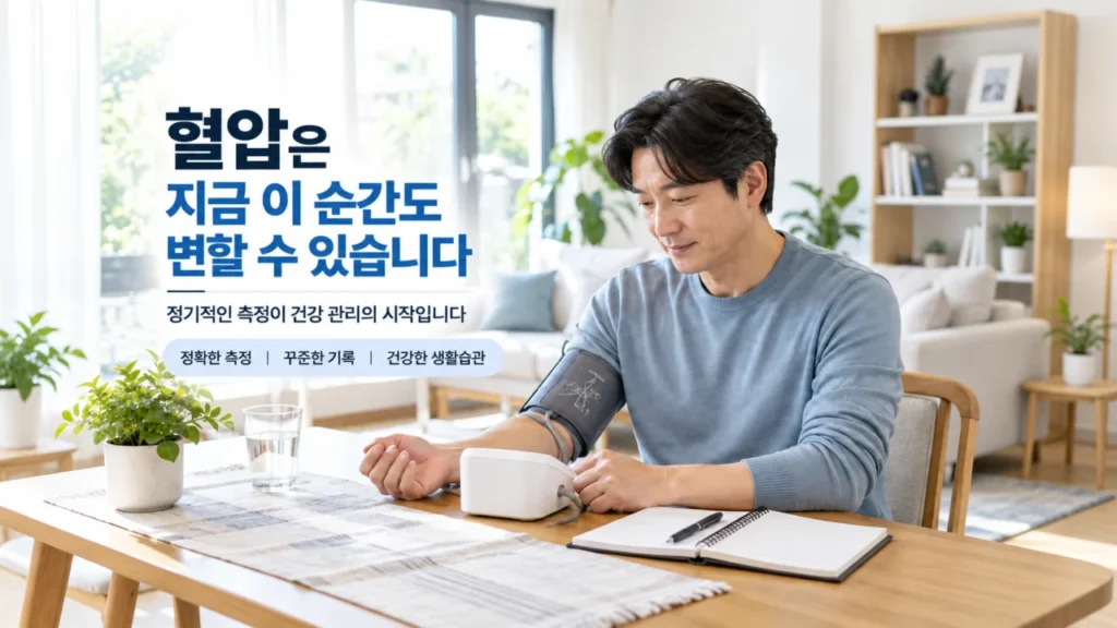 [내과 진료과목 알아보기 4편] 혈압이 높게 나왔다면? 고혈압 기준과 가정혈압 측정법