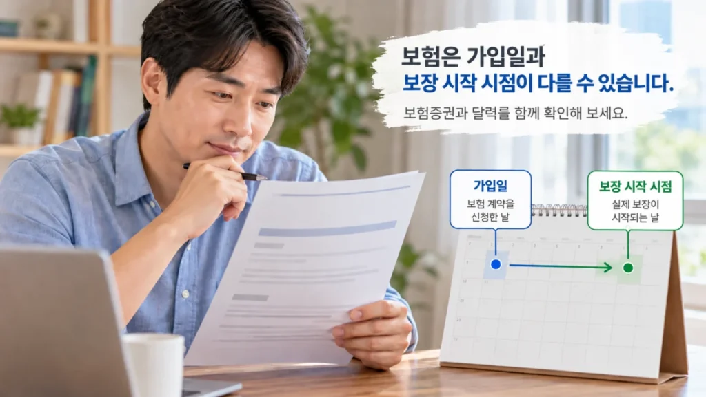 보험 면책기간이란? 가입 후 바로 보장되지 않는 이유