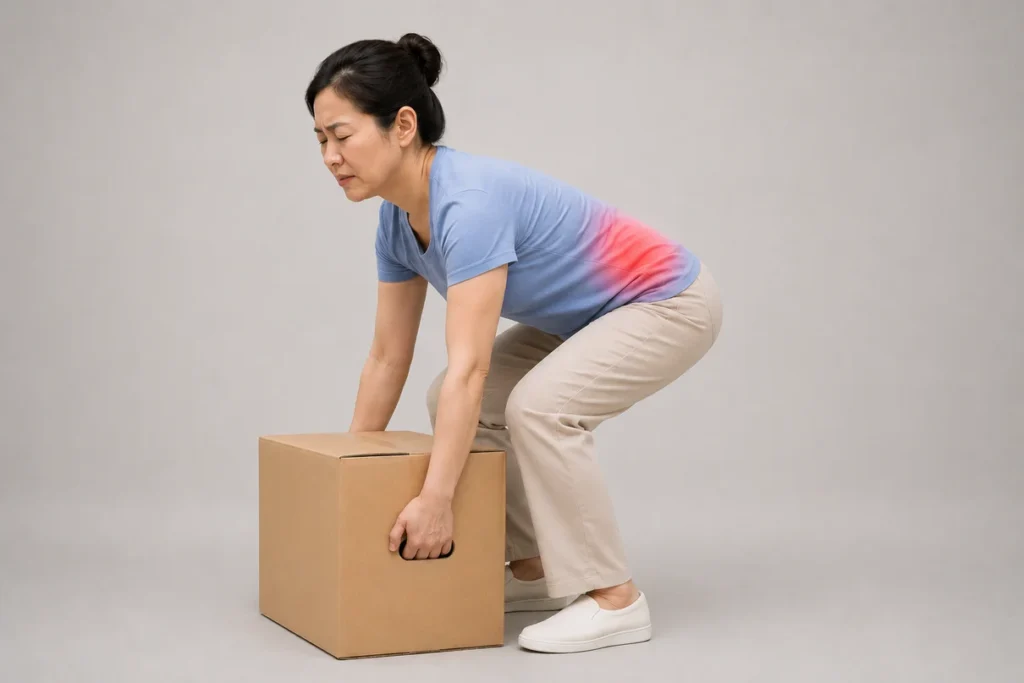 lifting-box-low-back-pain