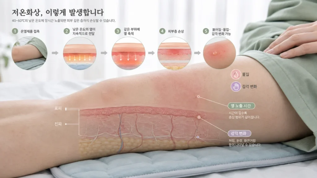 low-temperature-burn-skin-heat-mechanism