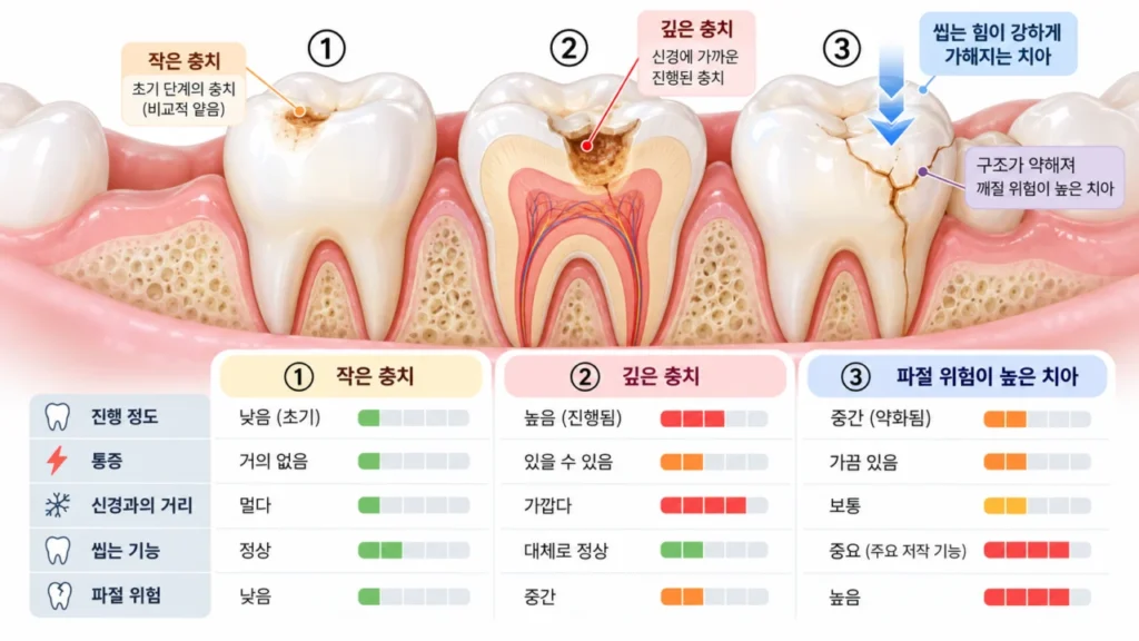 충치도 있고 잇몸도 안 좋다면 무엇부터 치료할까? 치과 치료 순서와 기준