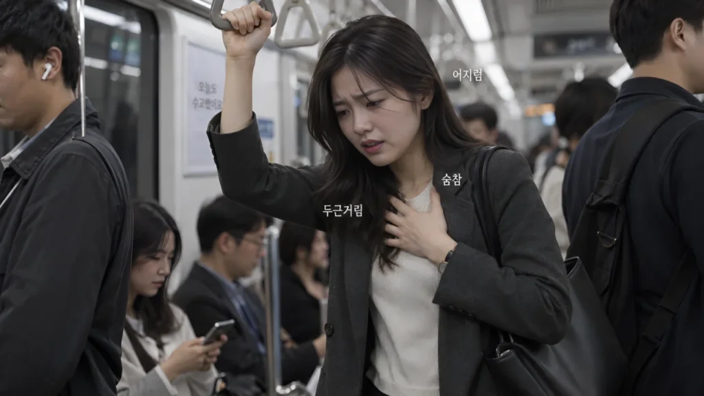 갑자기 심장이 두근거리고 숨이 막히는 이유는? 공황발작과 공황장애 차이