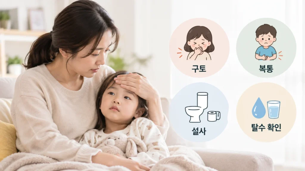 [우리 아이에게 흔한 질환 1편] 소아장염은 어떻게 나타날까? 구토·설사와 탈수 신호