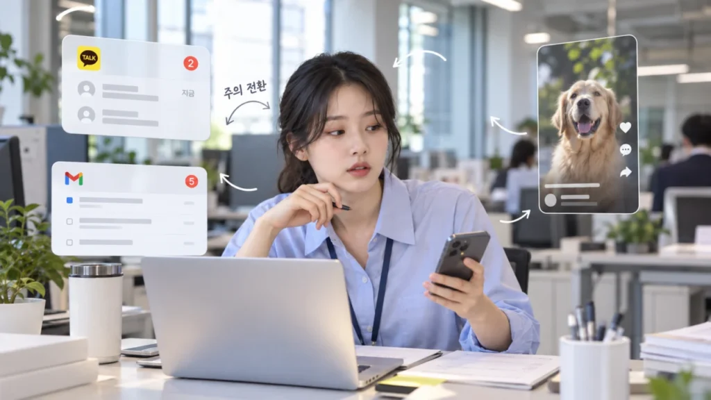 팝콘 브레인은 왜 생길까? 숏폼 과의존과 집중력 저하의 관계