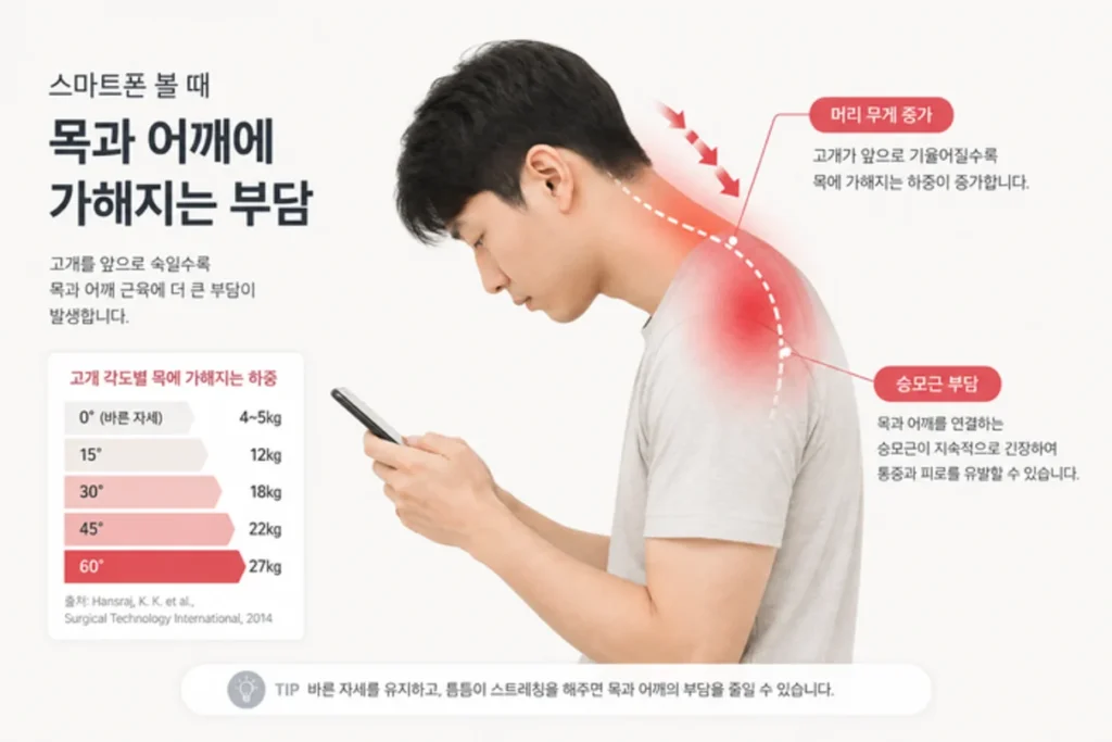 smartphone-posture-neck-strain