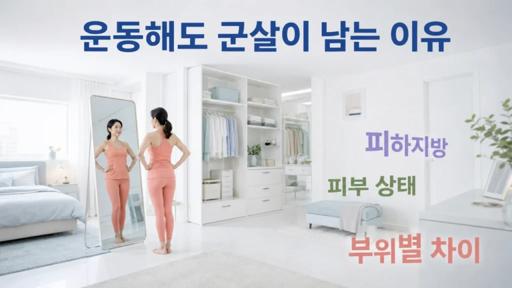 [지방분해주사와 군살관리 2편] 운동해도 안 빠지는 군살, 지방분해주사 전 확인할 점