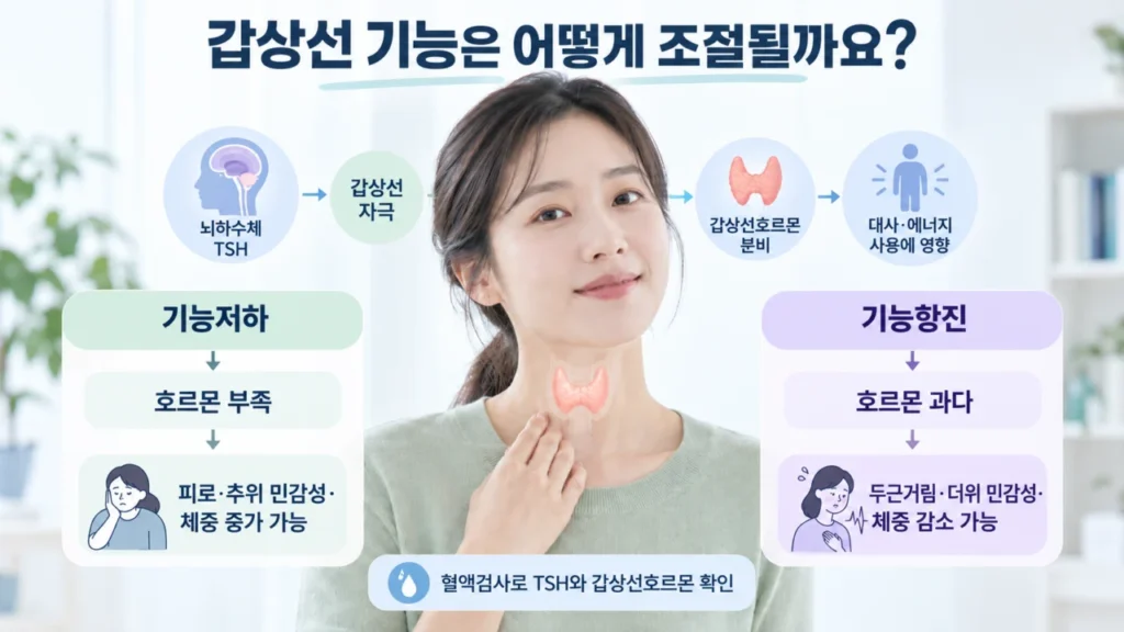 [내과 진료과목 알아보기 2편] 갑상선 기능이상은 어떤 증상이 있을까? 혈액검사·초음파 확인법