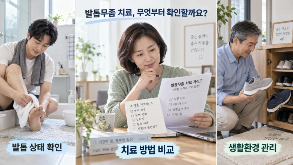 [손발톱무좀 증상과 치료 2편] 발톱무좀치료방법은? 발톱무좀약 선택 전 확인할 점