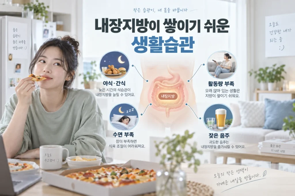 내장지방빼는법은 따로 있을까요? 비만치료 전 확인할 체중 증가 원인과 건강 상태