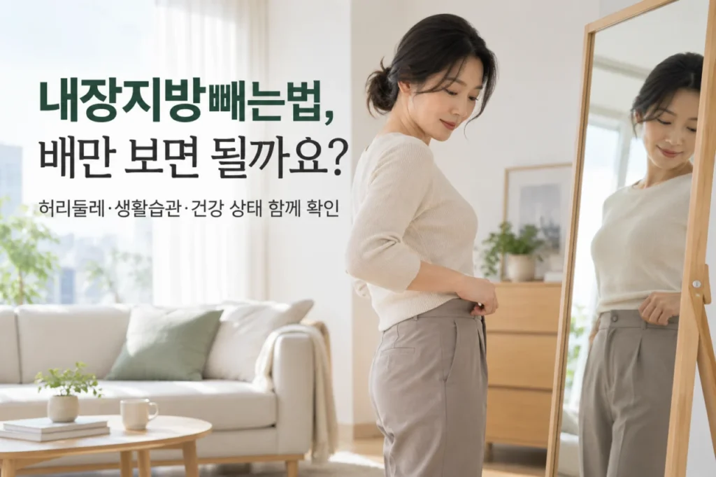 내장지방빼는법은 따로 있을까요? 비만치료 전 확인할 체중 증가 원인과 건강 상태