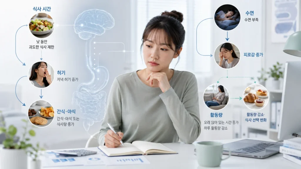 weight-gain-hunger-sleep-activity-mechanism